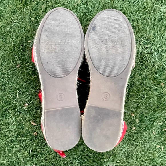 Merona Espadrille Wedge Sandals, Red/Orange, Women’s Size 8 - Picture 11 of 12